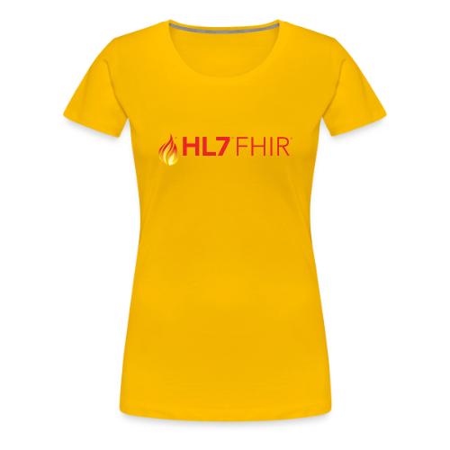 HL7 FHIR Logo - Women's Premium T-Shirt
