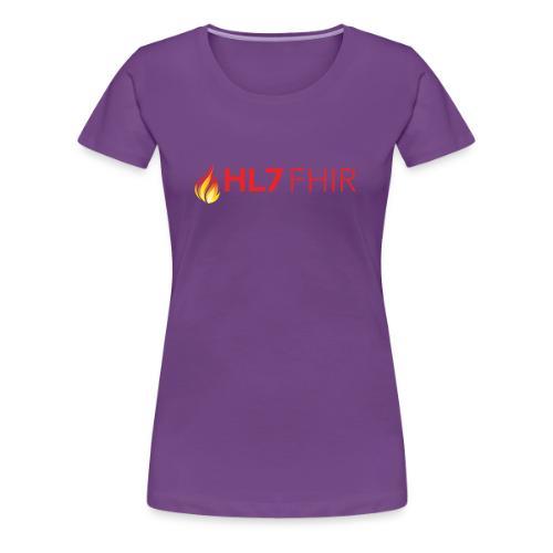 HL7 FHIR Logo - Women's Premium T-Shirt