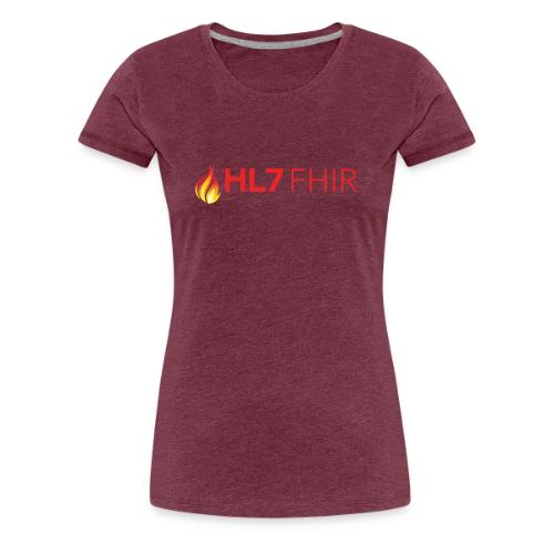 HL7 FHIR Logo - Women's Premium T-Shirt