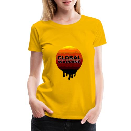 Global warming - Women's Premium T-Shirt