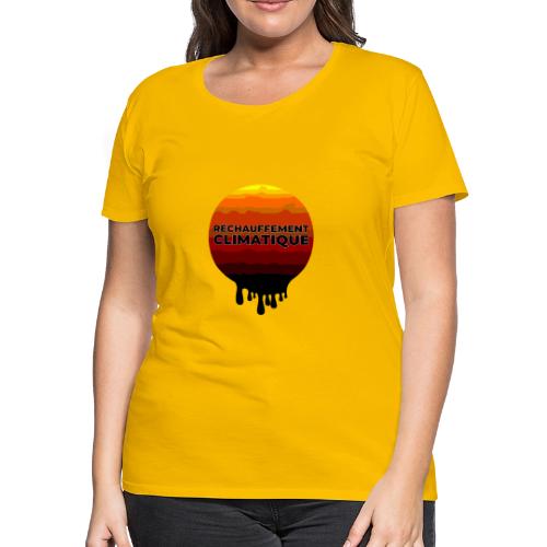 Global warming - Women's Premium T-Shirt