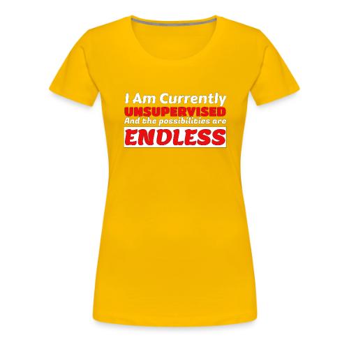Unsupervised - Women's Premium T-Shirt