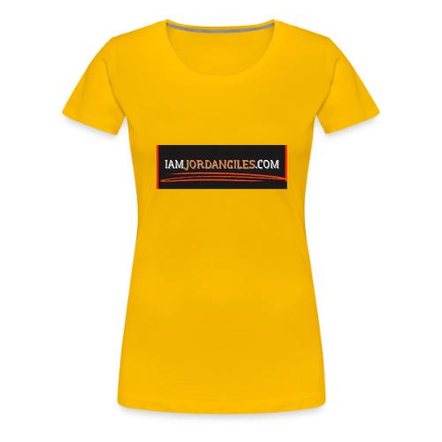 IAMJORDANGILES - Women's Premium T-Shirt