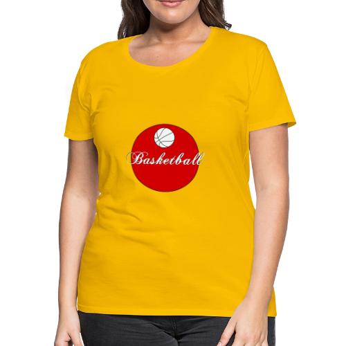 Basketball: Bold Hoops - Women's Premium T-Shirt