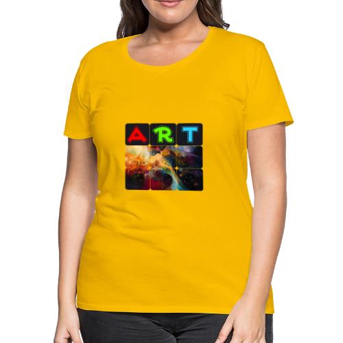 Waves of Art - Women's Premium T-Shirt