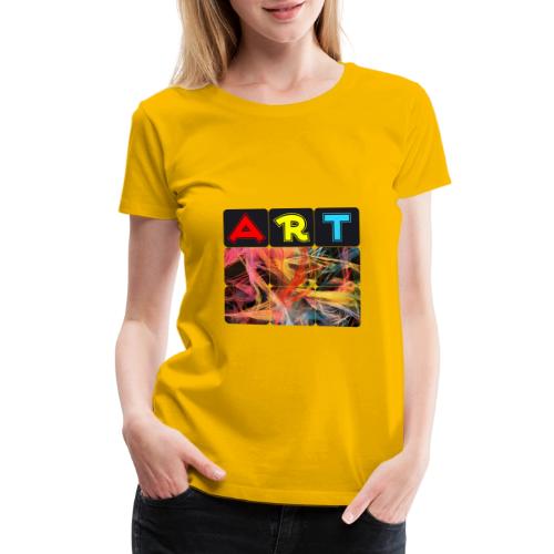 Chaotic Threads of Art - Women's Premium T-Shirt