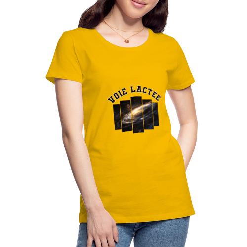 The Milky Way: A Visual Tribute - Women's Premium T-Shirt