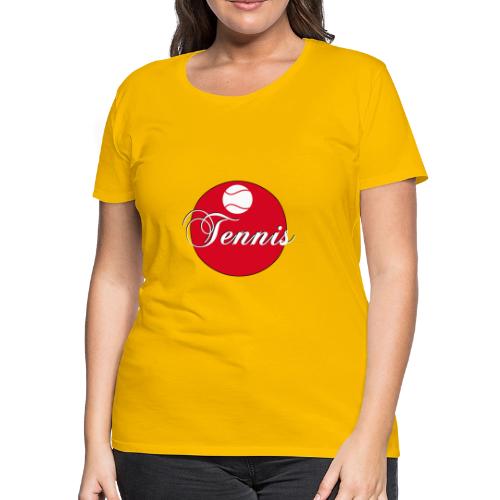 Tennis Pulse - Women's Premium T-Shirt