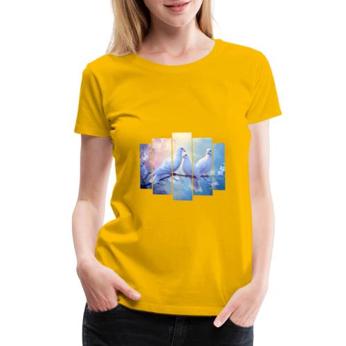 Symbols of Peace and Serenity - Women's Premium T-Shirt