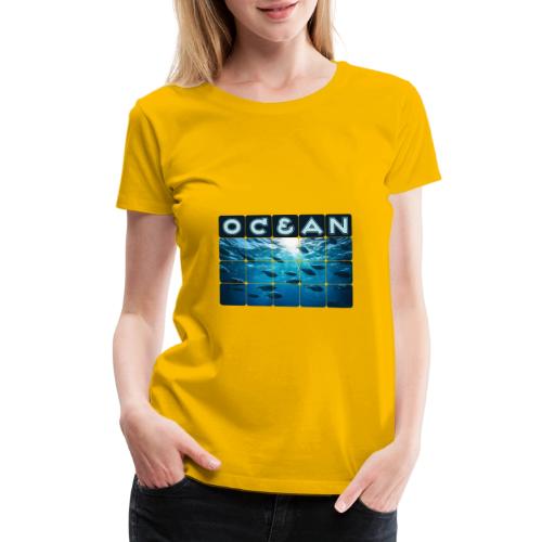Ocean: Silver Tide - Women's Premium T-Shirt