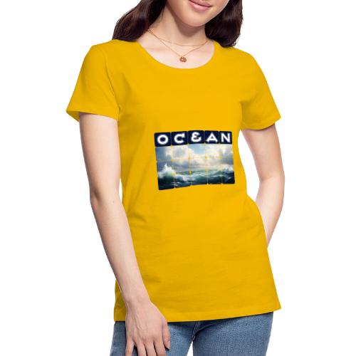 Ocean: Waves of Fury - Women's Premium T-Shirt