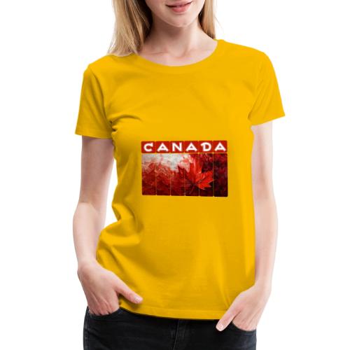 Canada Painted Pride - Women's Premium T-Shirt