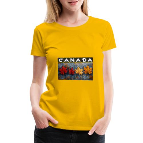 Colorful Canada Style - Women's Premium T-Shirt