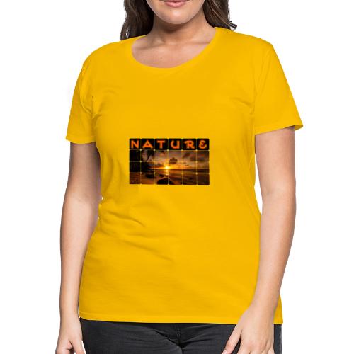Nature: Golden Hour Escape - Women's Premium T-Shirt