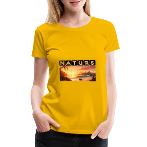 Nature: Tropical Twilight - Women's Premium T-Shirt