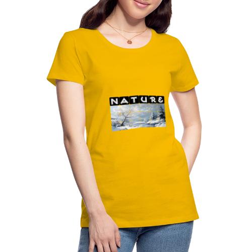 Nature: Winter Embrace - Women's Premium T-Shirt