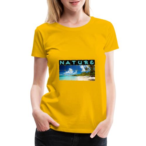 Nature: Island Bliss - Women's Premium T-Shirt