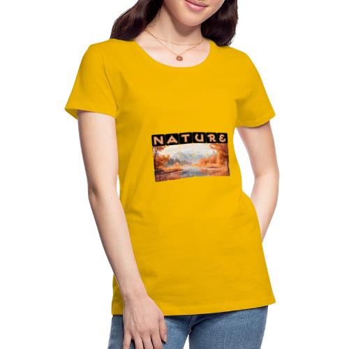 Nature: Autumn Glow - Women's Premium T-Shirt