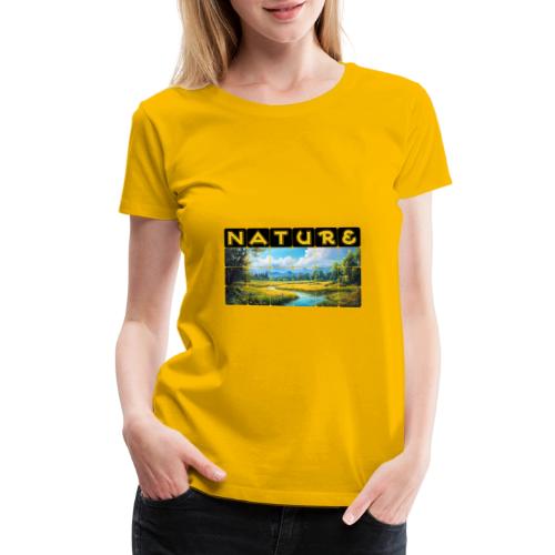 Nature: Season of Bloom - Women's Premium T-Shirt