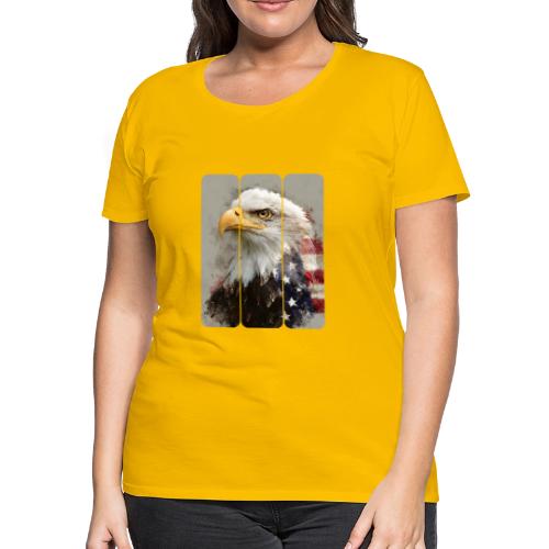 USA: Eagle of the Free - Women's Premium T-Shirt