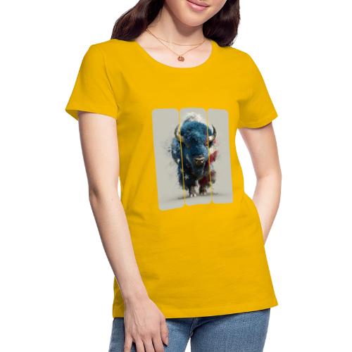USA: Spirit of the Plains - Women's Premium T-Shirt