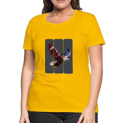 USA: Freedom in Flight - Women's Premium T-Shirt