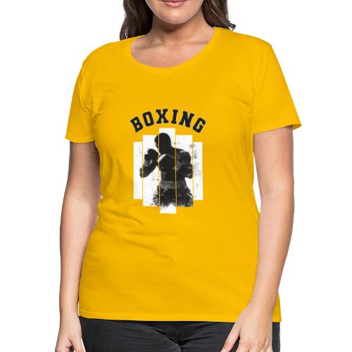 Born for Boxing - Women's Premium T-Shirt