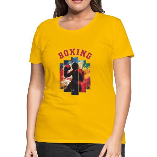 Boxing Warrior - Women's Premium T-Shirt