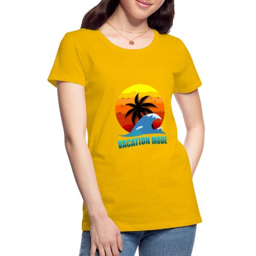 Vacation mode: Sunset Escape - Women's Premium T-Shirt