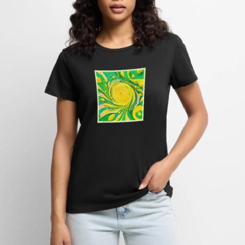 Lemon Tornado Design - Women's Premium T-Shirt