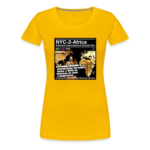 NYC-2-Africa CD album cover - Women's Premium T-Shirt