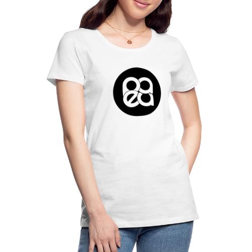 PAEA logo bkw 1 - Women's Premium T-Shirt