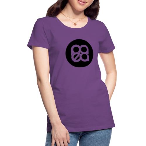 PAEA logo bkw 1 - Women's Premium T-Shirt