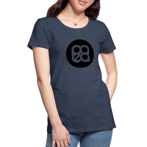 PAEA logo bkw 1 - Women's Premium T-Shirt
