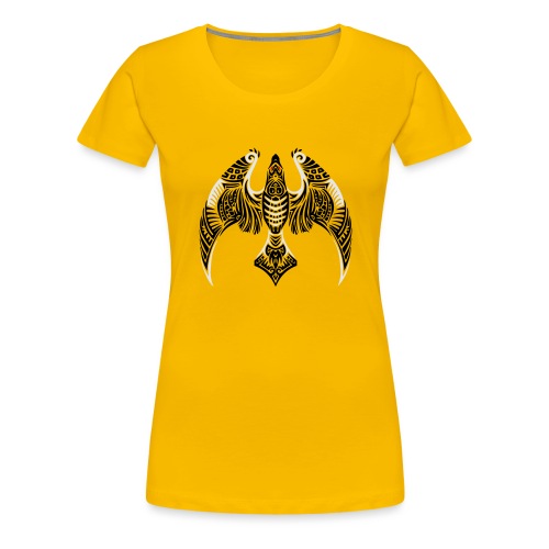 Hawk Totem - Women's Premium T-Shirt