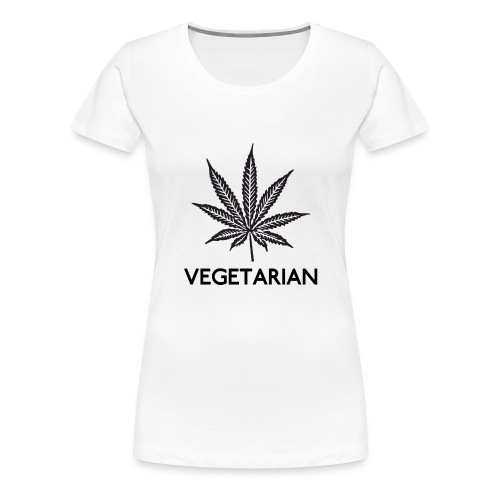 Vegetarian - Women's Premium T-Shirt