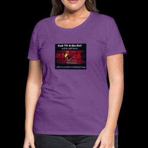 Cult TV We'll Be Right Back Hal 9000 - Women's Premium T-Shirt
