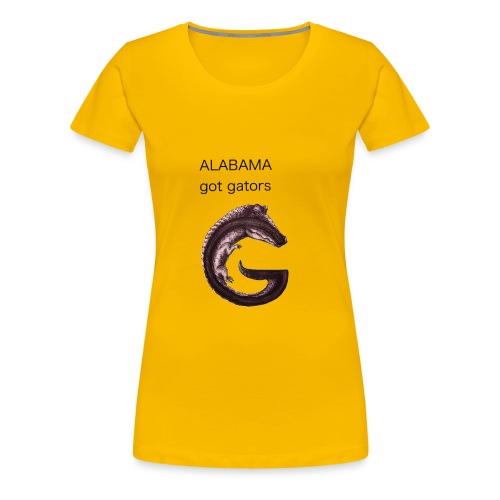 Alabama gator - Women's Premium T-Shirt