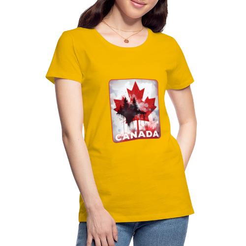 Canada's Maple Leaf Pride - Women's Premium T-Shirt