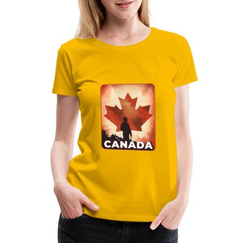 Canada Stands Tall - Women's Premium T-Shirt