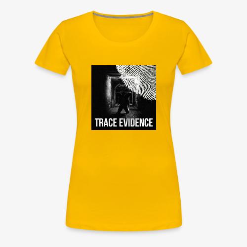 Trace Evidence Logo - Women's Premium T-Shirt
