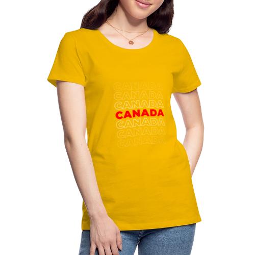 True North Tribute – Canada - Women's Premium T-Shirt