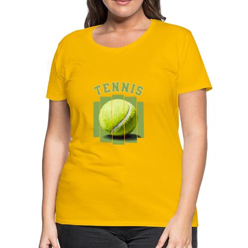 Tennis Minimal - Women's Premium T-Shirt