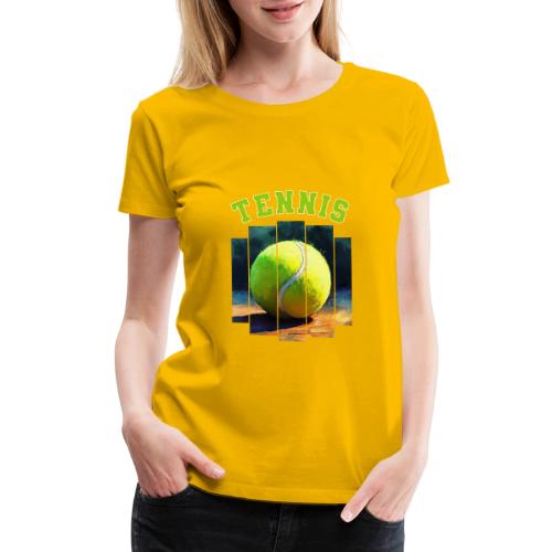 Tennis Vibes Only - Women's Premium T-Shirt