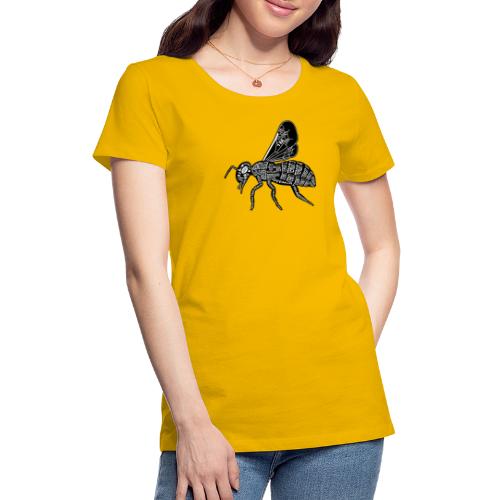 Skeleton Bee - Women's Premium T-Shirt