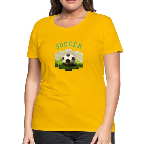 Soccer Focus - Women's Premium T-Shirt