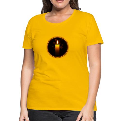 Candle - Women's Premium T-Shirt
