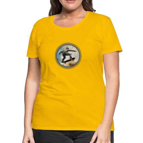 Skateboarding Energy - Women's Premium T-Shirt