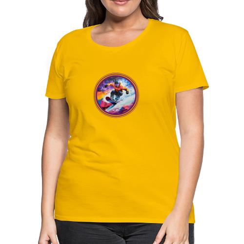 Snowboarding Spirit - Women's Premium T-Shirt