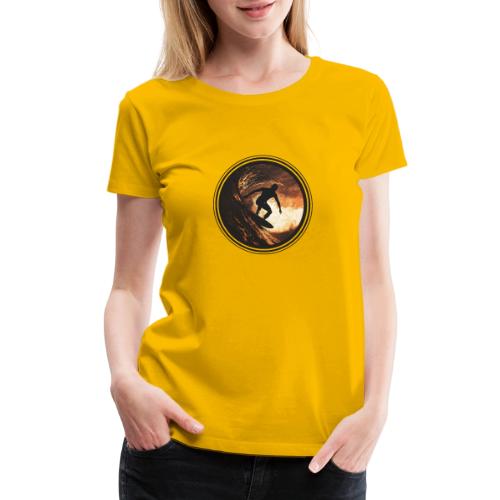 Surfing Spirit - Women's Premium T-Shirt